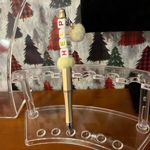 ✨New✨ Hand Beaded “Help” Pen